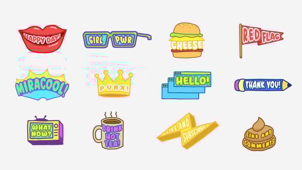 Videohive Cartoon Titles 60089483