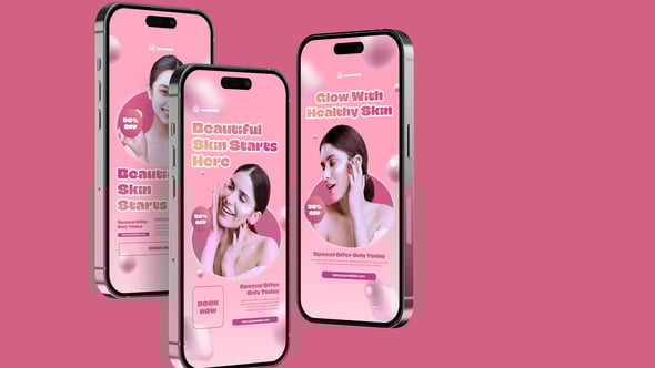 Videohive Vertical Skin Care Promo