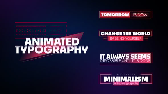 Videohive Animated Titles 60573958
