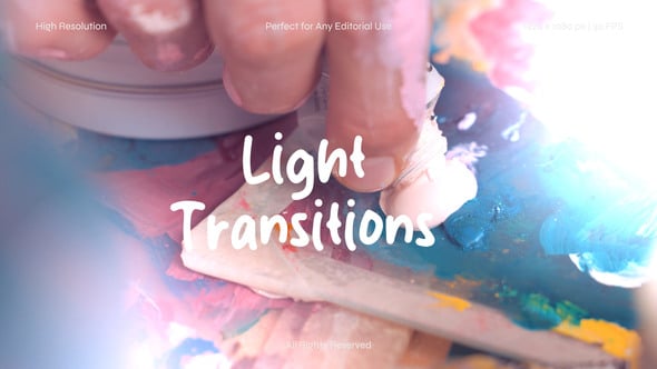 Videohive Light Transitions Pack for After Effects
