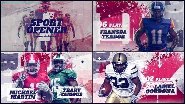 Videohive Sport Player Intro 60152939