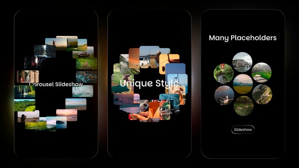 Videohive Vertical Carousel Slideshow 60284235