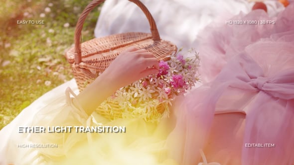 Videohive Ether Light Transition