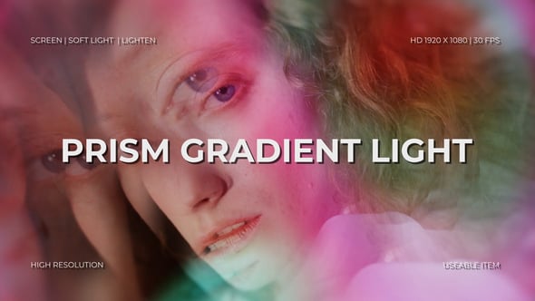 Videohive Prism Gradient Light Effect