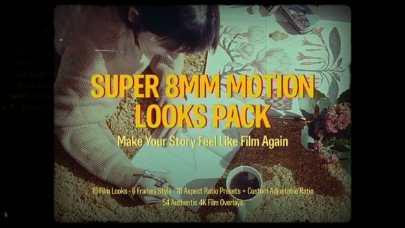 Videohive Super 8mm Motion Looks Pack