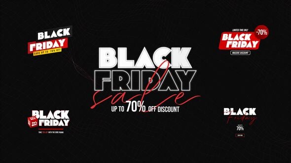 Videohive Black Friday Sale Titles