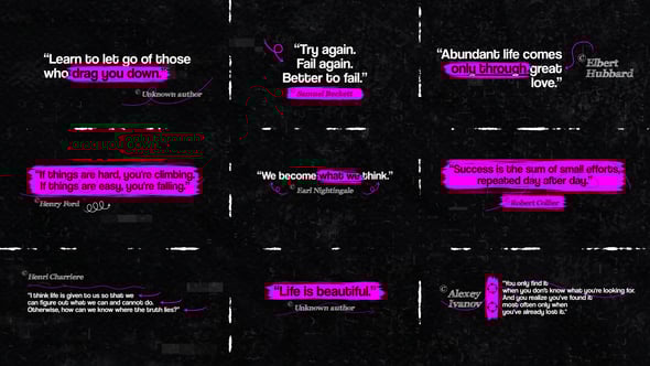 Videohive Quotes Titles 60457509