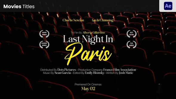 Videohive Movie Titles | V2