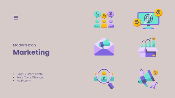 Videohive Marketing Element