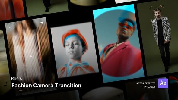 Videohive Reels – Fashion Camera Transition After Effects Project Files