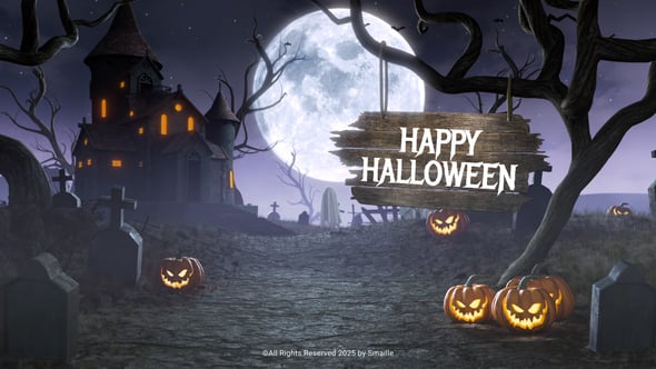 Videohive Halloween Logo Opener 60393269
