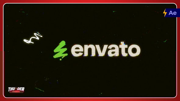 Videohive CRT Glitch Impact Intro