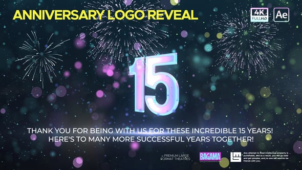 Videohive Anniversary Logo