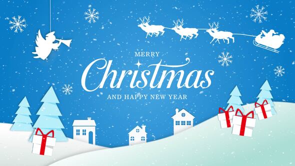 Videohive Merry Christmas Intro 60797764