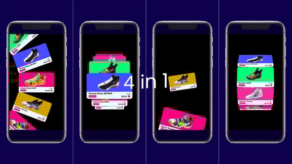 Videohive Vertical Carousel Slides 60572459