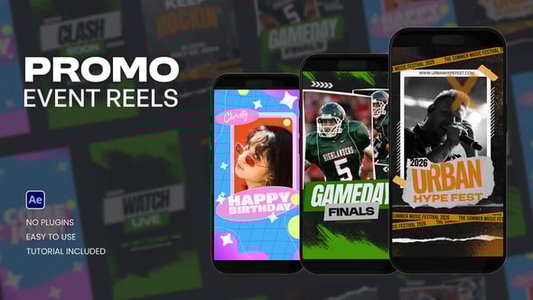 Videohive Event Promo Reels