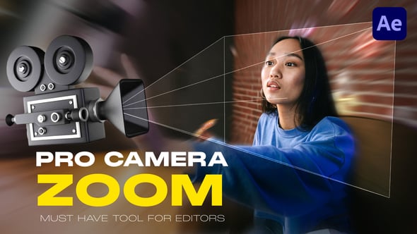 Videohive Pro Camera Zoom | Realistic Zoom & Handheld Camera Motion for After Effects