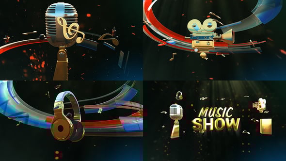 Videohive Music Show Package