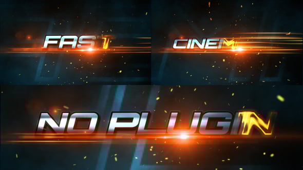 Videohive Fast Trailer Titles