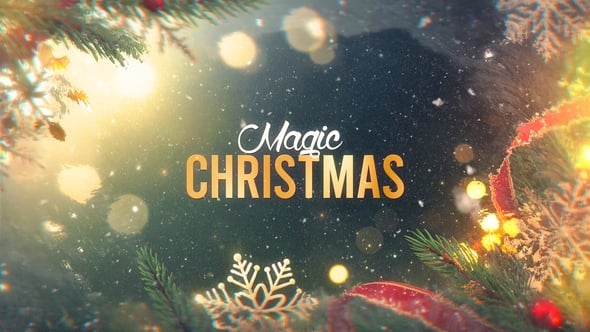 Videohive Magic Christmas Slideshow 60572351