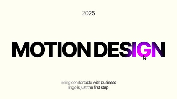 Videohive Typography Slide