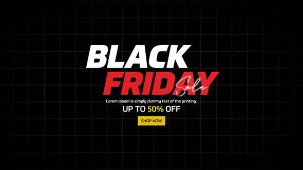 Videohive Black Friday Promo Titles