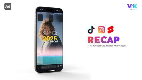 Videohive Instagram Recap for After Effects