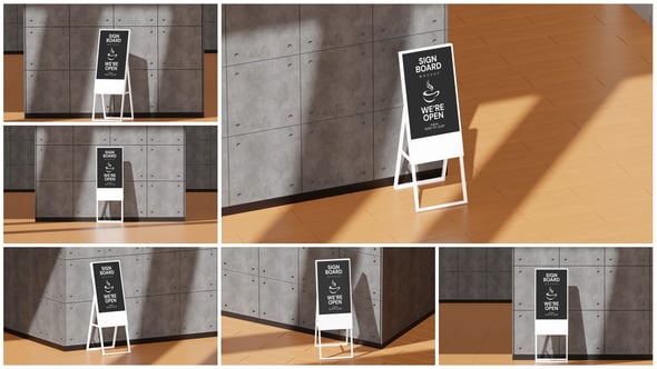 Videohive Sign Mockup