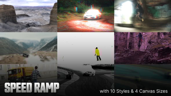 Videohive Speed Ramp Intro After Effect