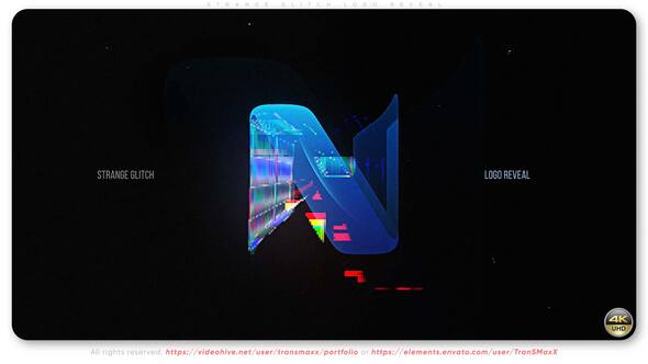 Videohive Ultimate Glitch & Twitch Logo Reveal
