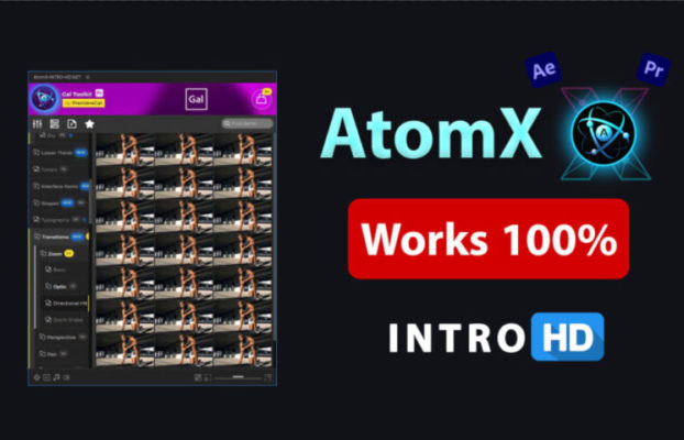 AtomX Extension V3.2.5 for After Effects & Premiere Pro