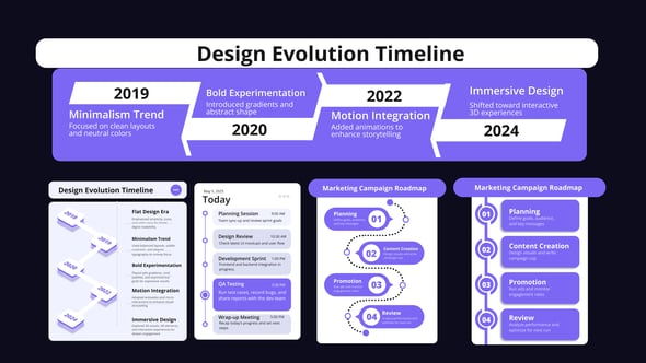 Videohive Timeline Infographic