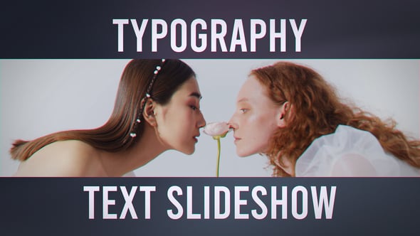 Videohive Dynamic Typography Slideshow