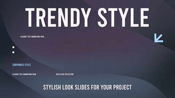 Videohive Minimal Corporate Typography