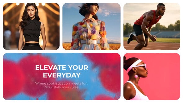 Videohive Multiscreen Opener with Glass Effect