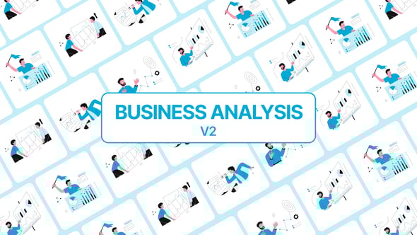 Videohive Business Analysis Illustration