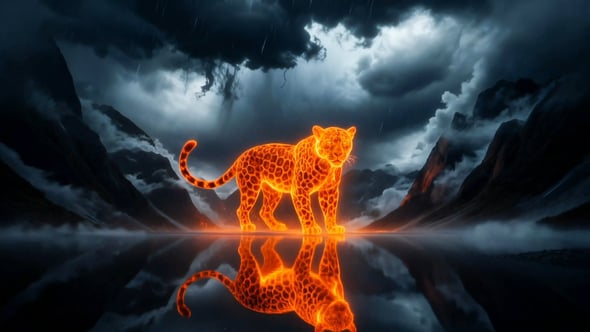 Videohive Panther Logo Reveal