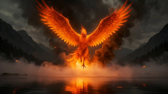 Videohive Phoenix Logo Reveal