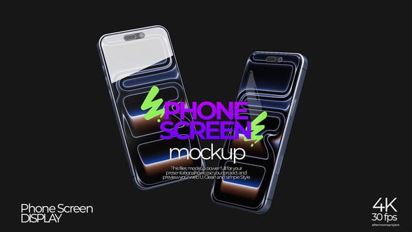 Videohive Phone 17 Mockup Screen 60883129