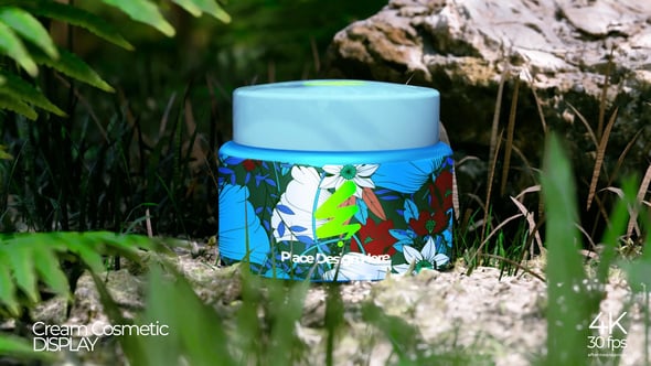 Videohive Cream Cosmetic Product Mockup 60145593