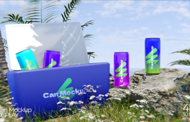 Videohive Can Product Mockup