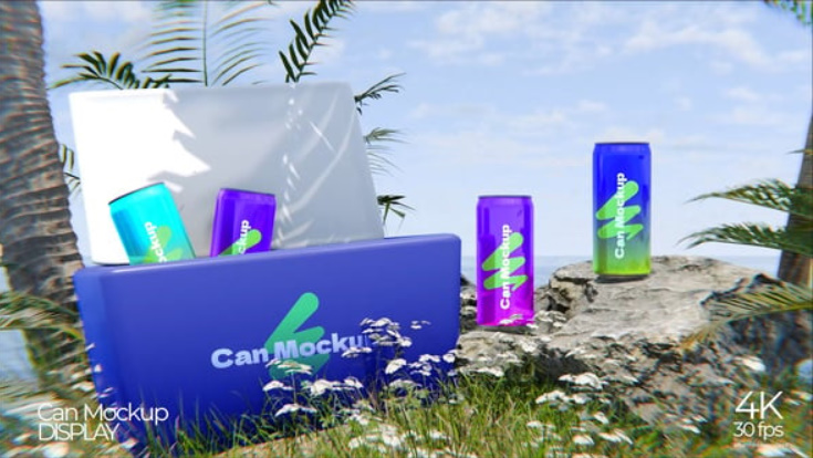 Videohive Can Product Mockup