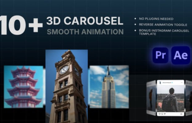 Videohive Carousel Slideshow Showreel