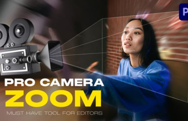 Videohive Pro Camera Zoom | Realistic Zoom & Handheld Camera Motion for Premiere Pro