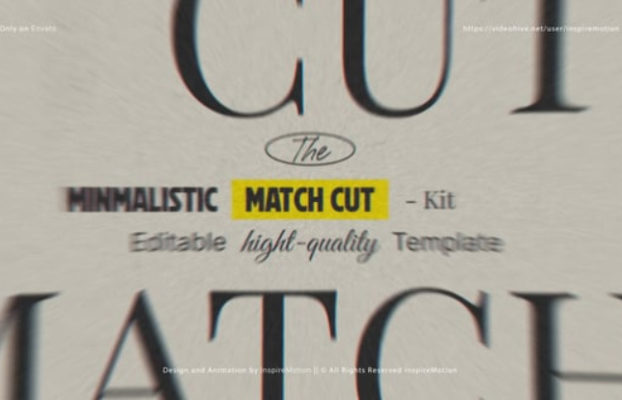 Videohive Text Match Cut For Premiere Pro