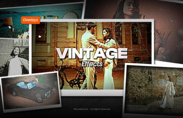 Videohive Vintage Overlays