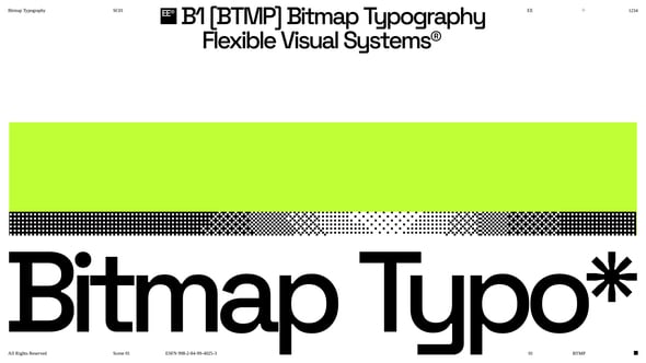 Videohive Bitmap Typography