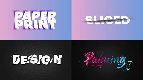 Videohive Text Effect – Artistic Style 02