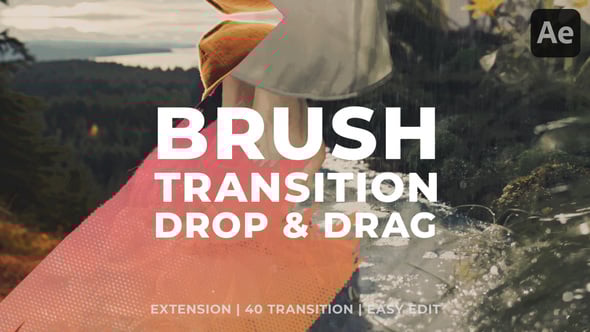 Videohive Brush Transition 01