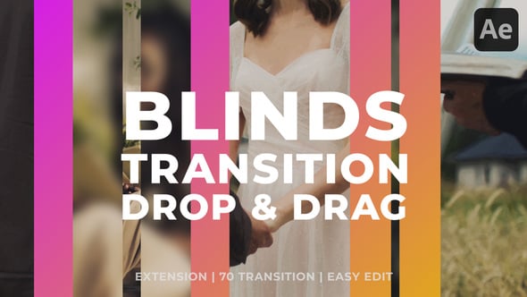 Videohive Clean Blinds Transition